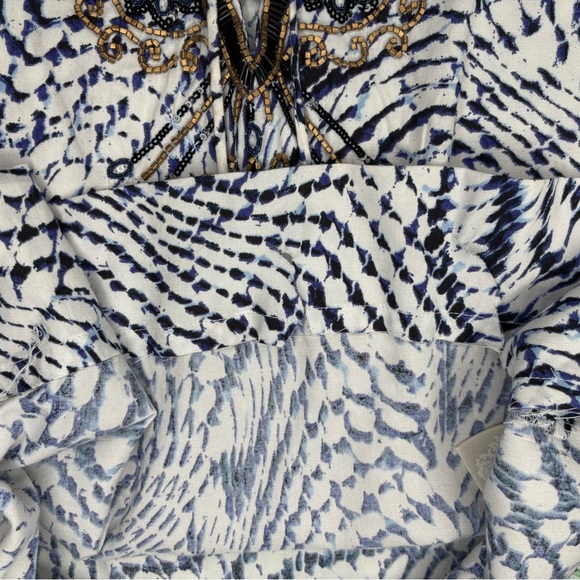 Soft Surroundings Women’s South Beach Beaded Tunic - Picture 9 of 13